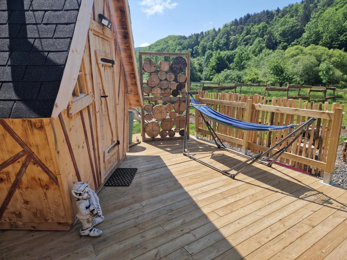 Les Cabanes Feeriques Du Cheix Saint-Diery Kültér fotó